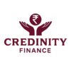 Credinity finance ka logo that we provide all type of loan in Gorakhpur
